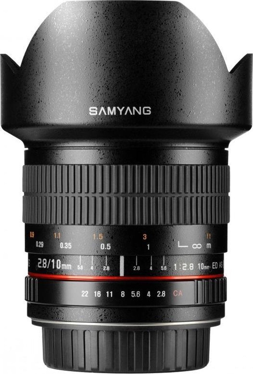 Samyang 10mm F2.8 Ed As Ncs Cs - Prime lens - geschikt voor Nikon Spiegelreflex