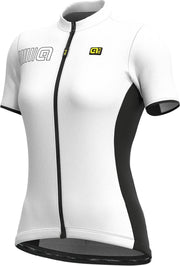 Ale Donna SS Jersey Solid Block - Wit - XL - Valt klein