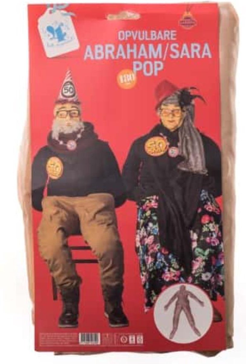 Abraham / Sara pop opvulbaar - 180 CM