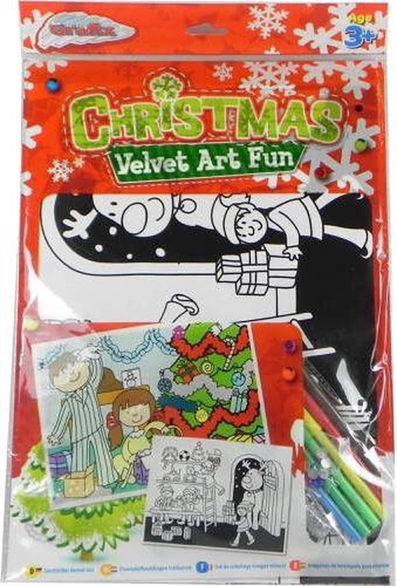 Christmas kleur / plakset