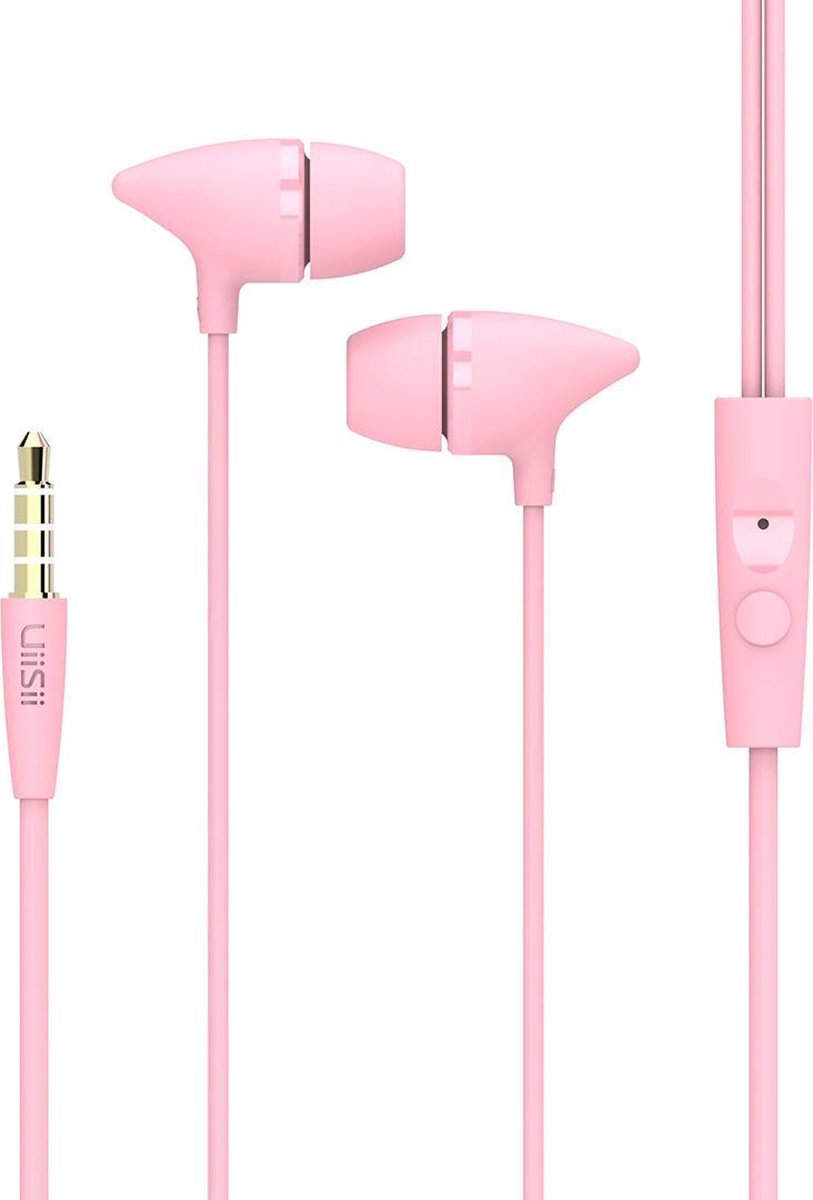 UiiSii C100 Roze - In-Ear Oordopjes - Unique design ook leuk voor kinderen - Geïnspireerd door Little Monsters
