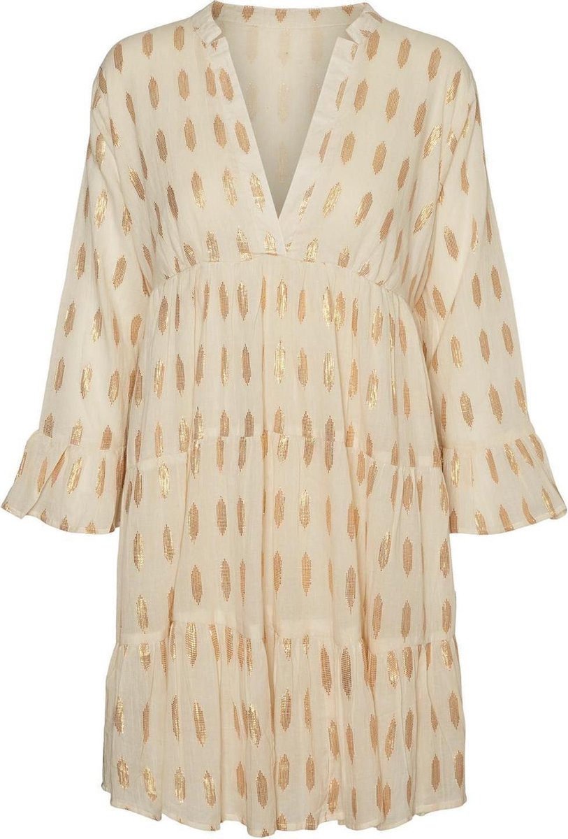 Vero Moda VMMARY SHORT DRESS - Birch White