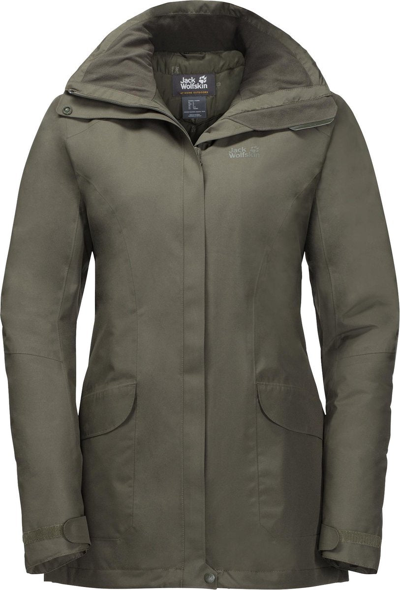 Jack Wolfskin Kiruna Trail Jacket Women Dames Parka Maat M