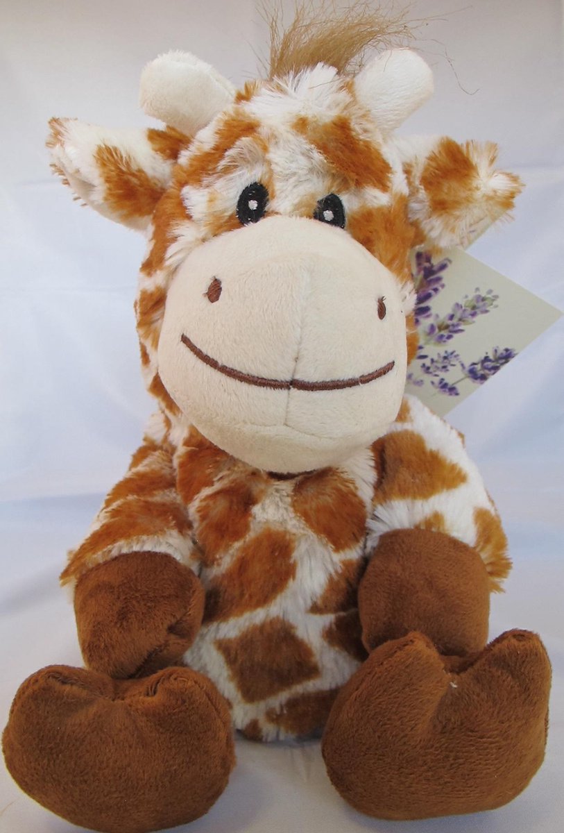 Warmteknuffel met lavendel 30cm - Gigi Giraffe
