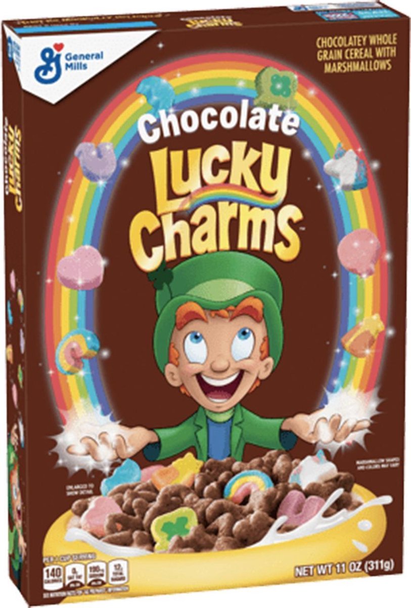 Lucky Charms Chocolate Cereals - 311 gram