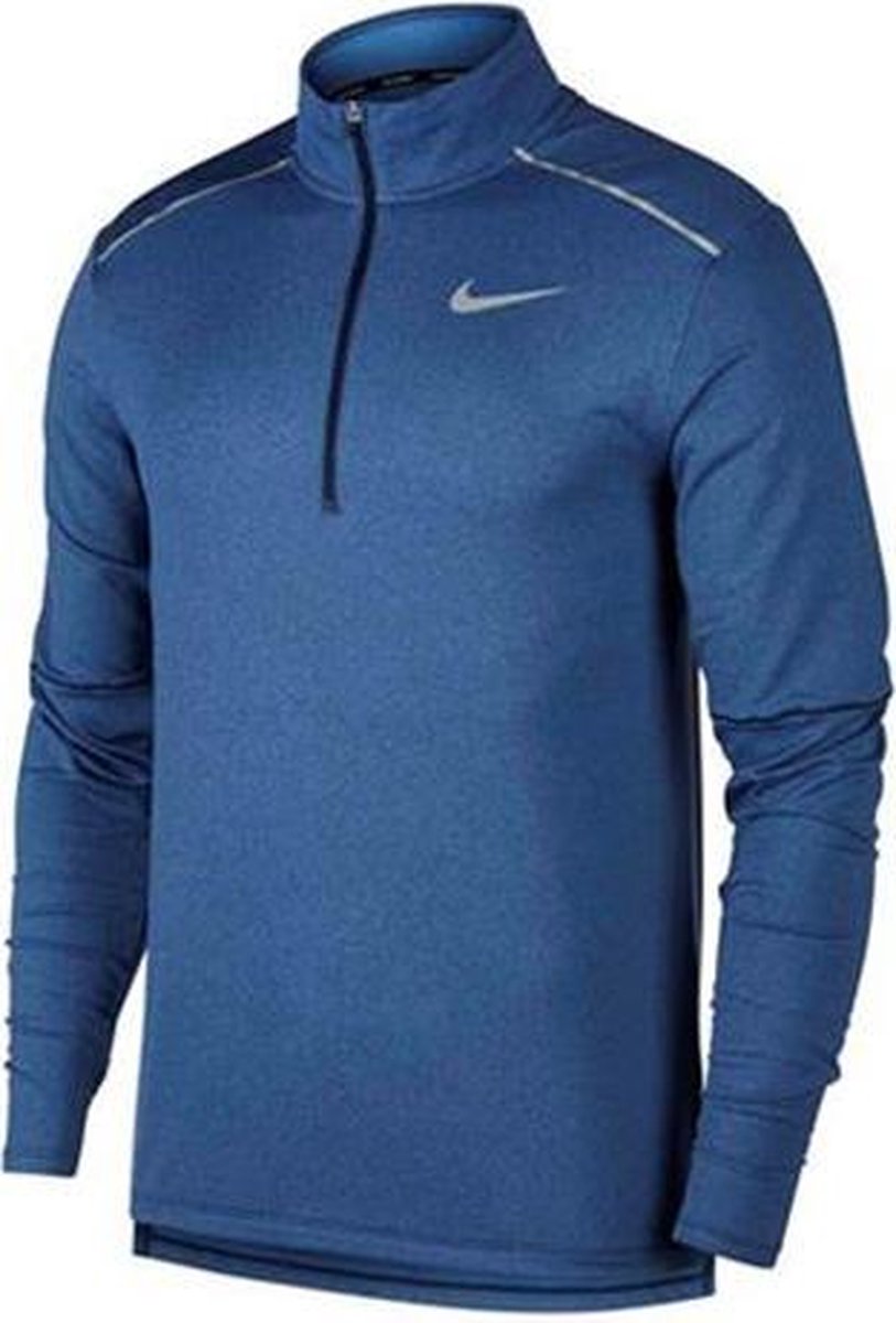 Nike Element 3.0 HZ hardloopsweater heren blauw