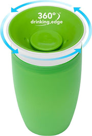 Munchkin Miracle 360 sippy cup Drinkbeker - green