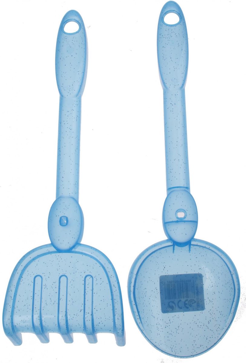 écoiffier Hark En Schep Blauw 30 Cm