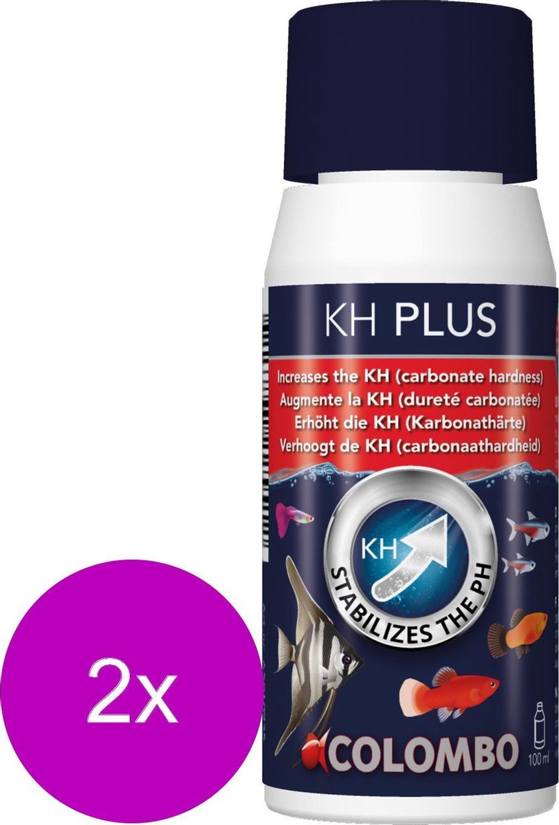 Colombo Kh Plus - Waterverbeteraars - 2 x 100 ml