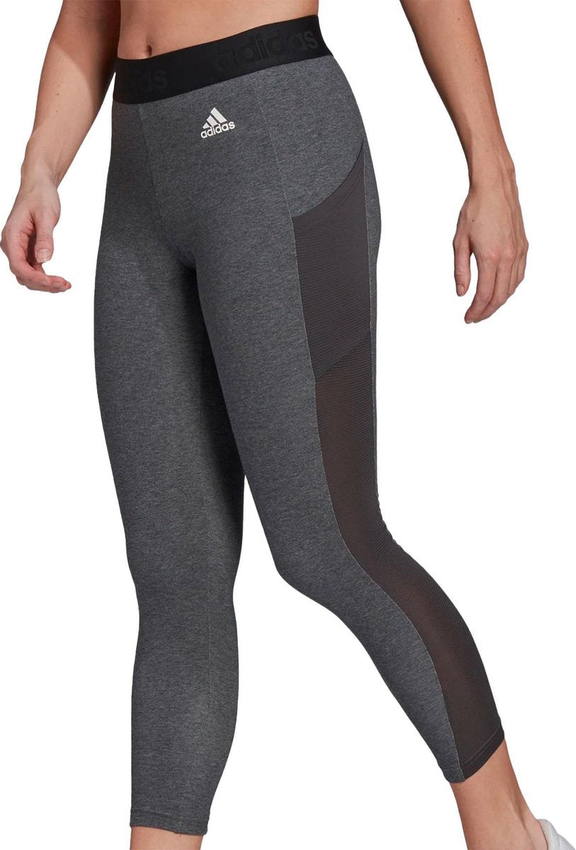adidas adidas Designed 2 Move Sportlegging - Maat S  - Vrouwen - grijs - donkergrijs - zwart