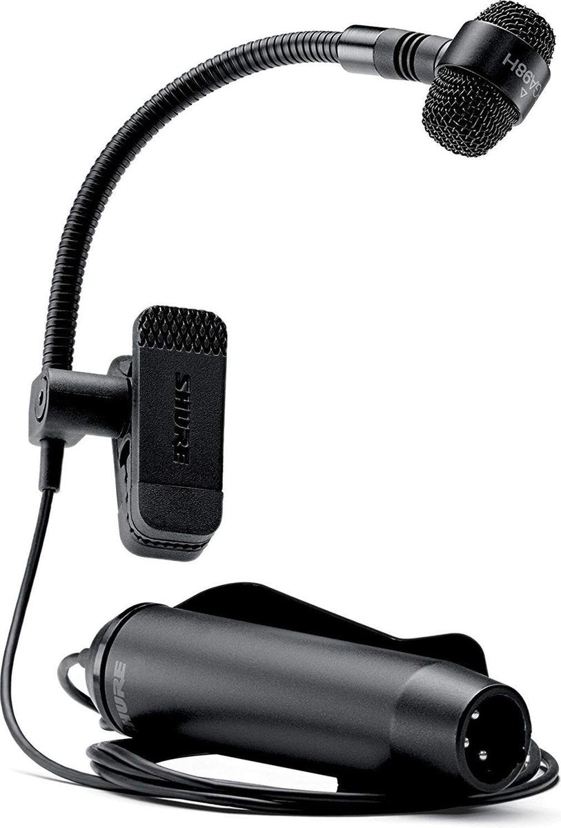 Shure PGA98H-condensatormicrofoon met zwanenhals en cardioïde patroon