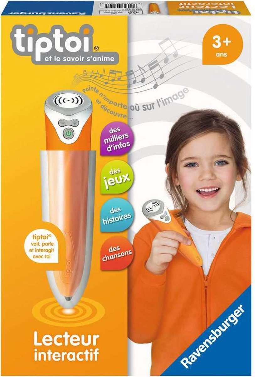 Ravensburger tiptoi® Le Lecteur Interactif - Franstalig