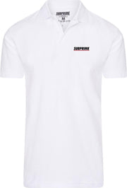 Subprime - Heren Polo SS Polo Stripe White - Wit - Maat M