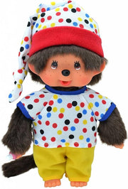 Monchhichi knuffelpop Jongen Gekleurde outfit - 20 cm
