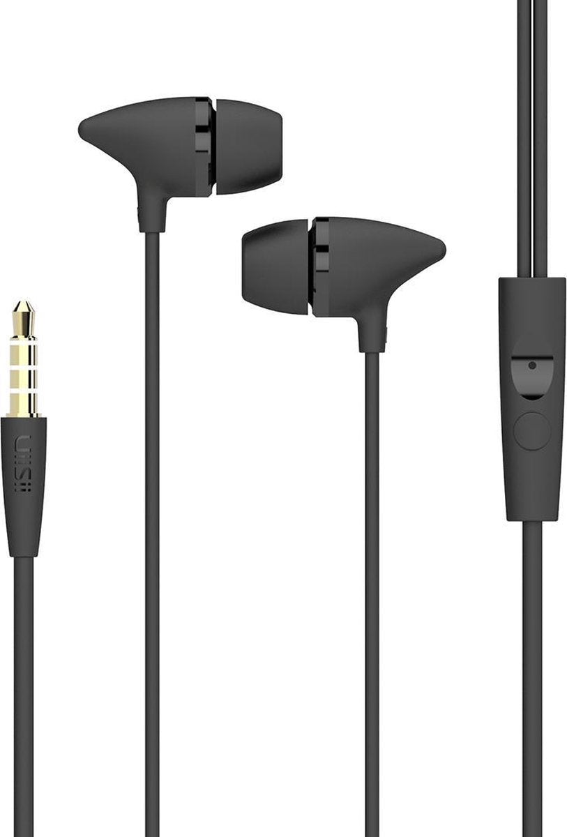 UiiSii C100 Zwart - In-Ear Oordopjes - Unique design ook leuk voor kinderen - Geïnspireerd door Little Monsters