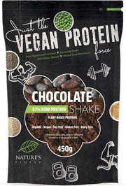 Natures Finest Proteine chocolade vegan 450 gram