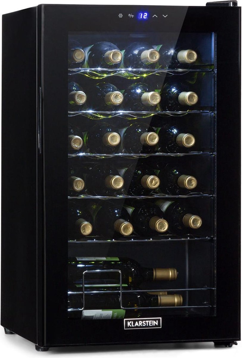 Klarstein Shiraz 24 Uno wijnkoelkast 67 liter / 24 flessen 