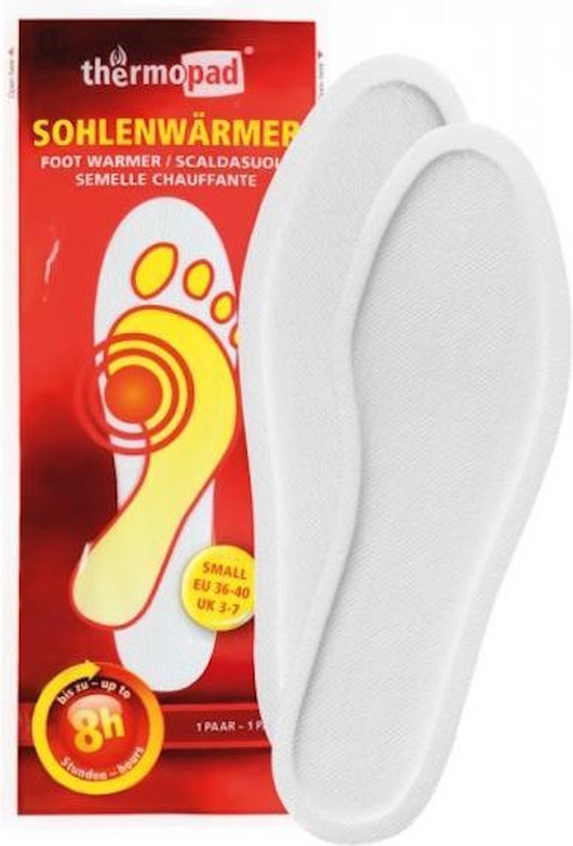 Thermopad voetwarmer - maat 40 - 42 - 10 paar