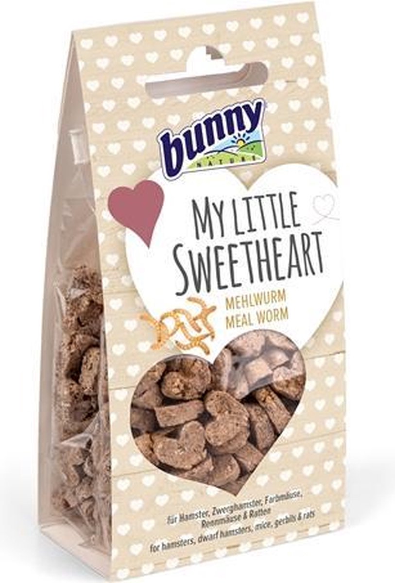 Bunny nature my little sweetheart meelworm - 30 gr - 1 stuks