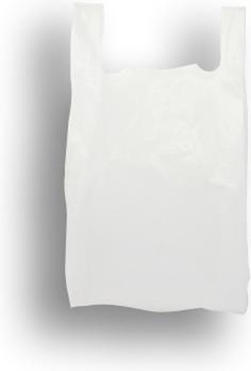Hemddraagtas - plastic tas  270 x 480 mm - per 1.000 stuks