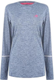 Karrimor - X-Lite MI Lange Mouw Hardloopshirt - Dames - Donkerblauw - XS