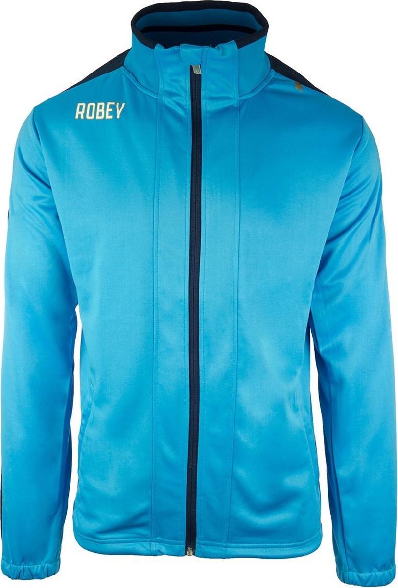 Robey Trainingsjack - Voetbaljas - Sky Blue/Navy - Maat XL