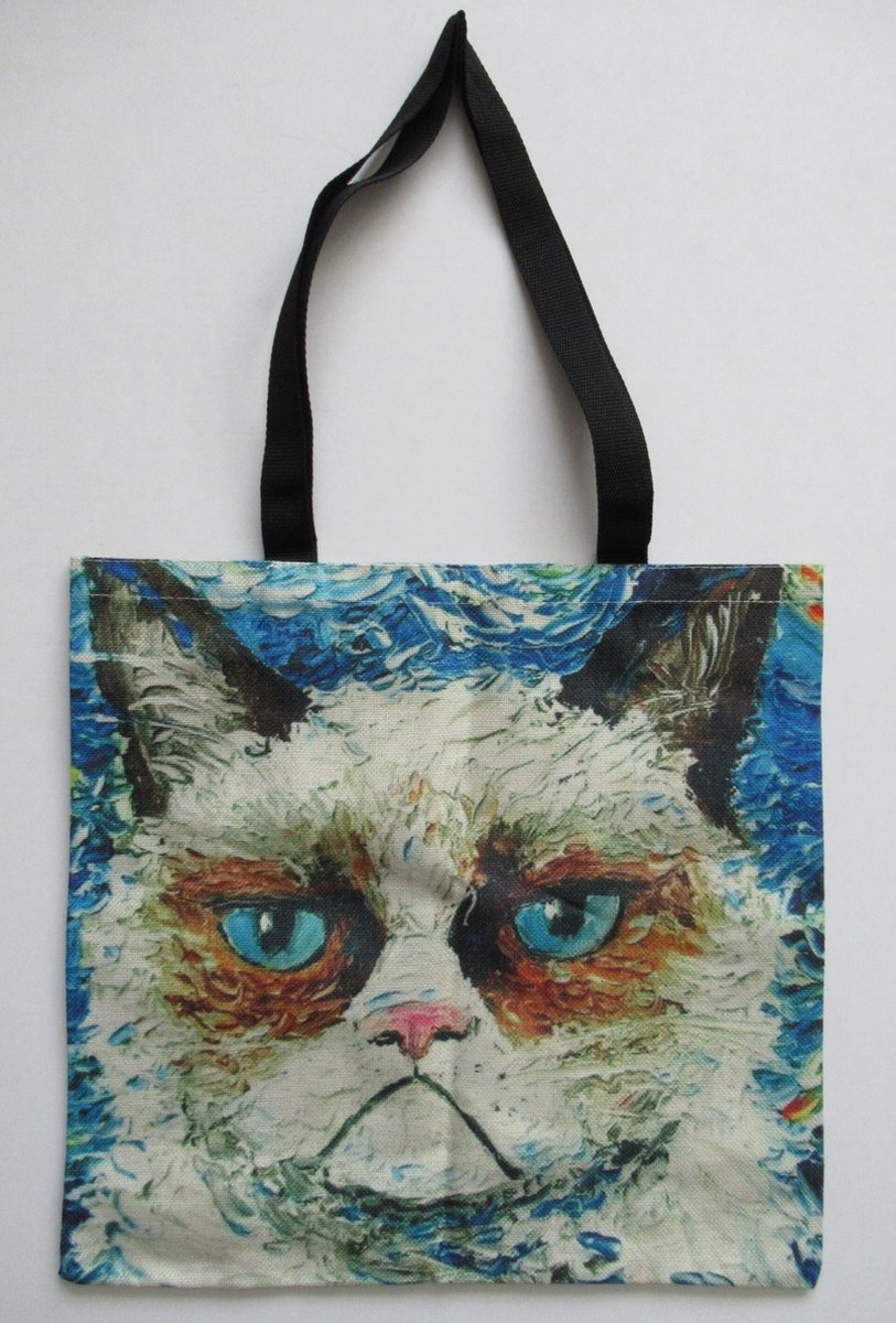 Kattenhebbedingen - Tas - Kat - Poes - Voor de kattenliefhebber - Art cat