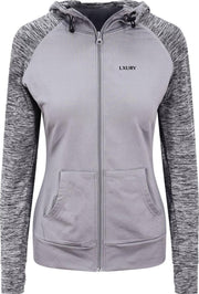 LXURY Dames Cool Sportvest Maat XS - Sport Trui - Grijs
