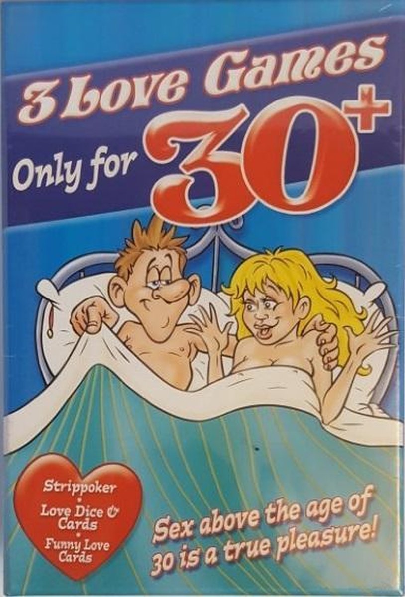 3 Love Games Only for 30 +