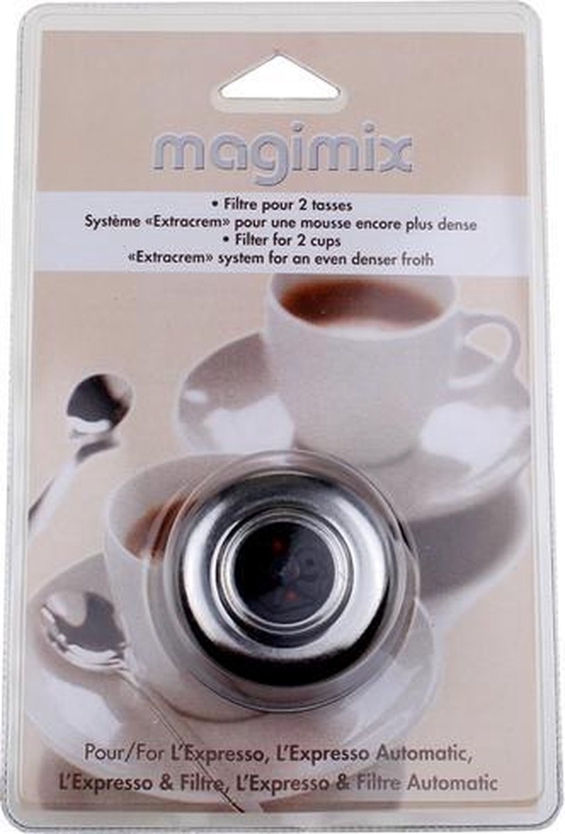 MAGIMIX - FILTER - 2 TASSEN - SS BLIST - 505459