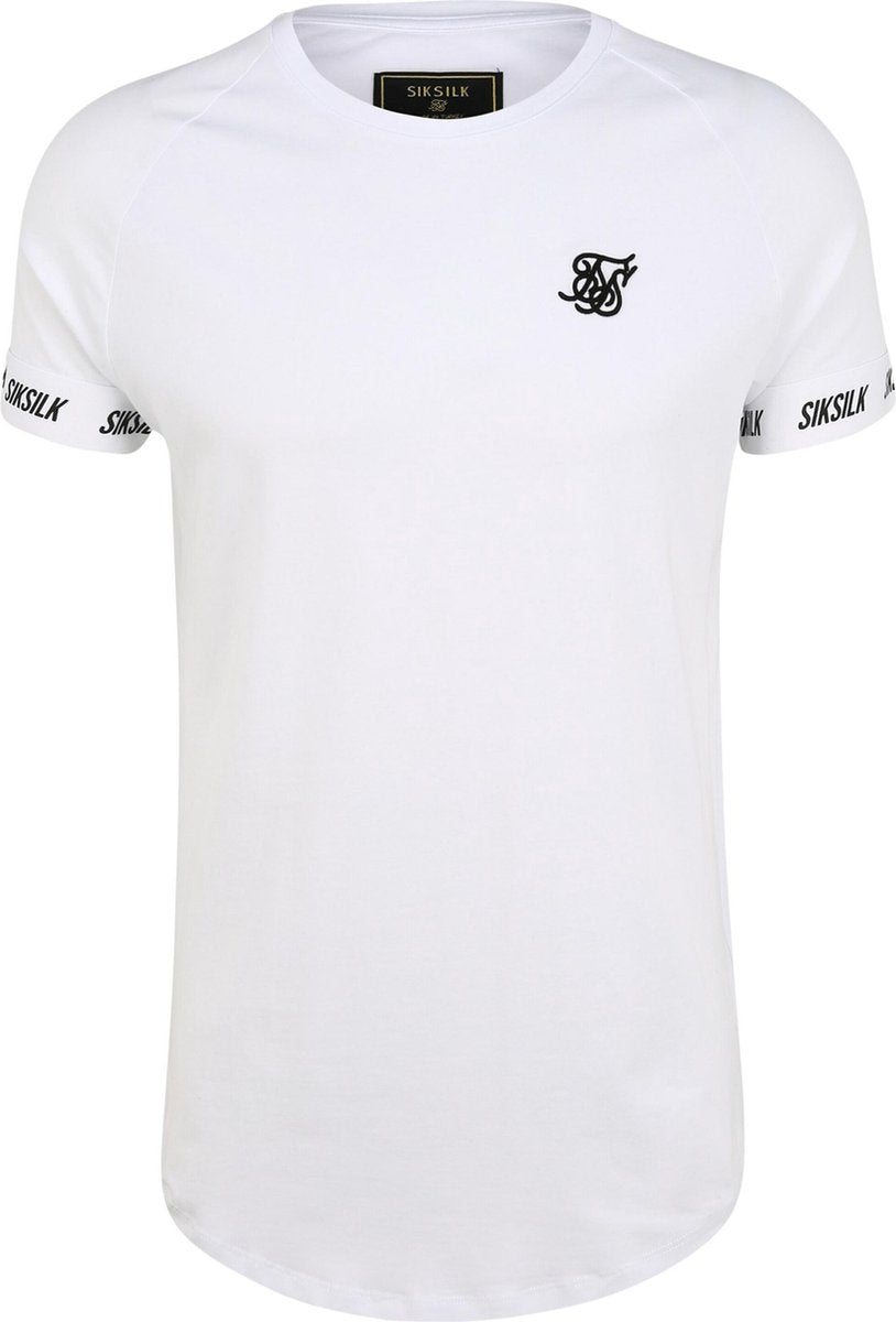 Siksilk shirt Zwart-M