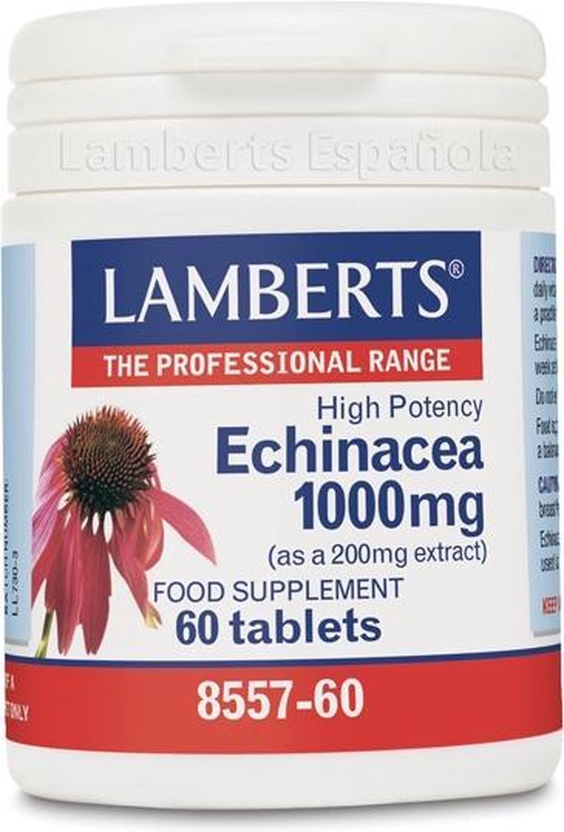 Lamberts Echinacea 1000Mg /L8557 Tabletten 60 st