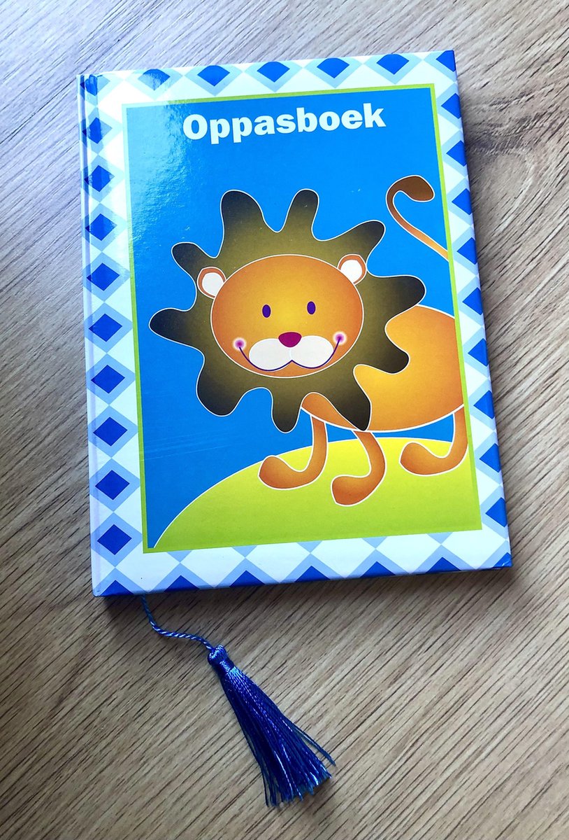 Oppasboek Leeuw Blauw