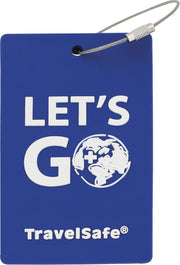 Travelsafe Adres label - Royal Blue