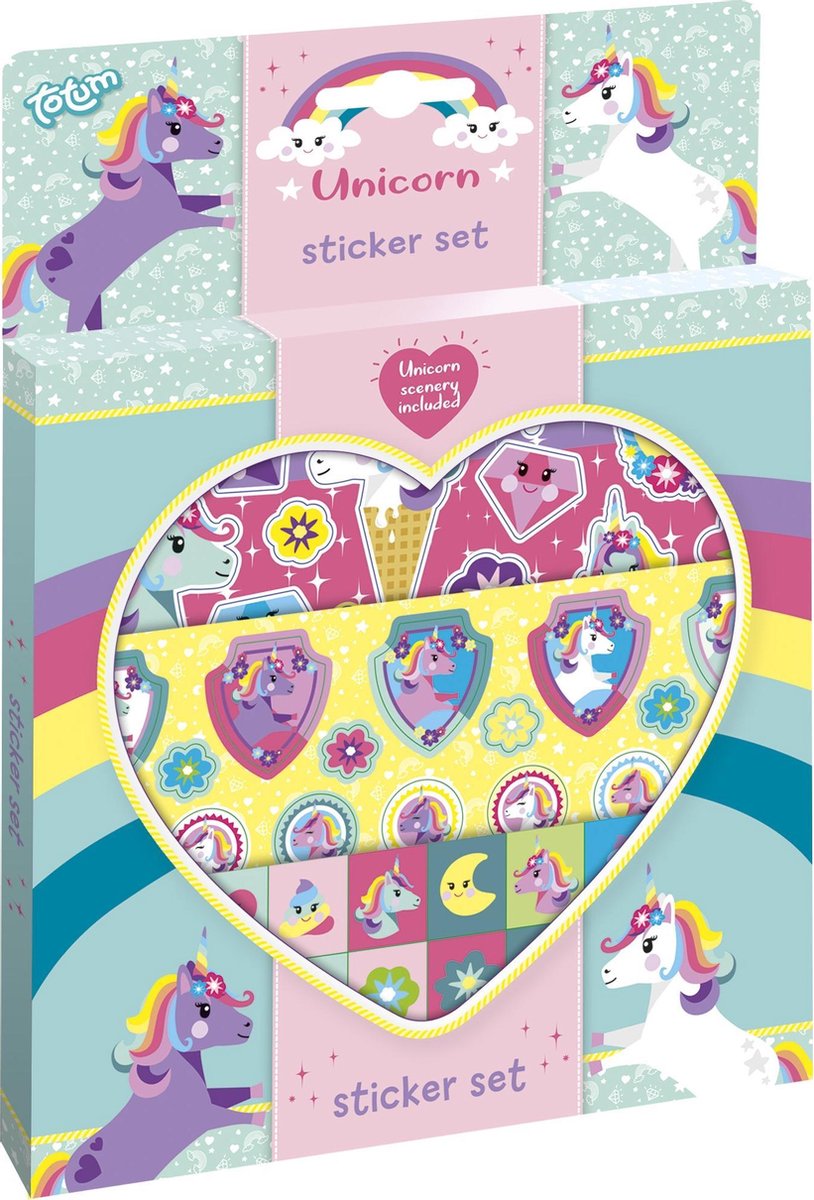 Totum Stickerset Unicorn Meisjes 17