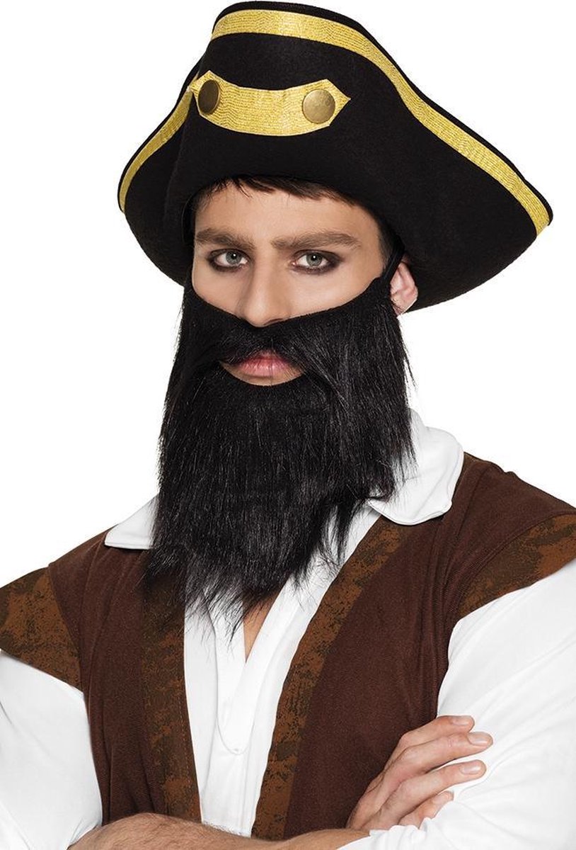 12 stuks: Baard Piraat