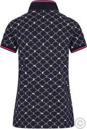 HV Polo Dames poloshirt "allover print"