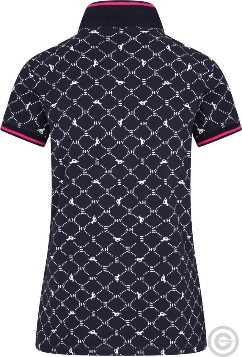 HV Polo Dames poloshirt "allover print"