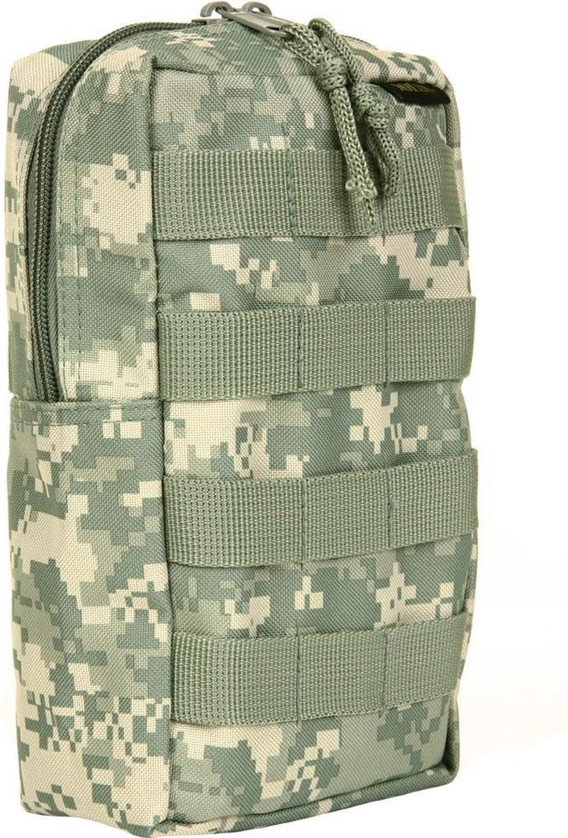 101inc Molle pouch Upright digital ACU camo