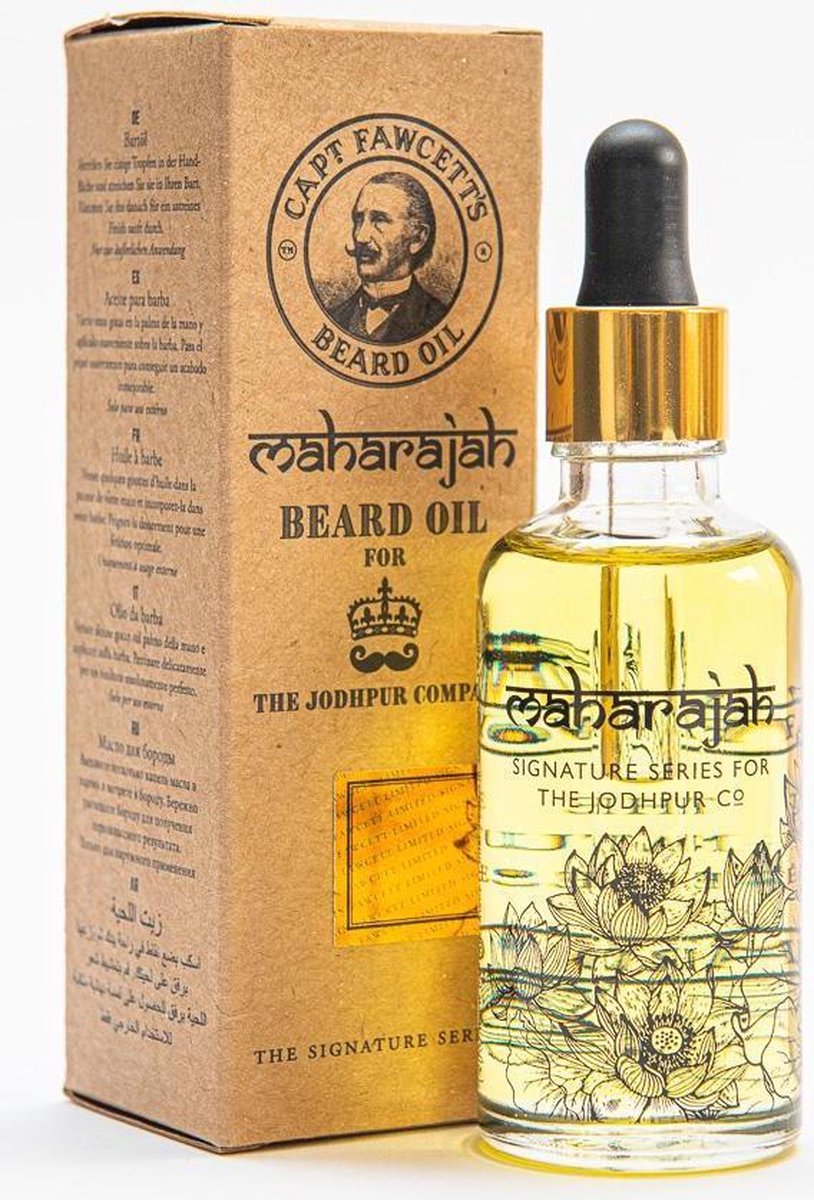 Captain Fawcett's baardolie Maharajah Beard Oil 50ml