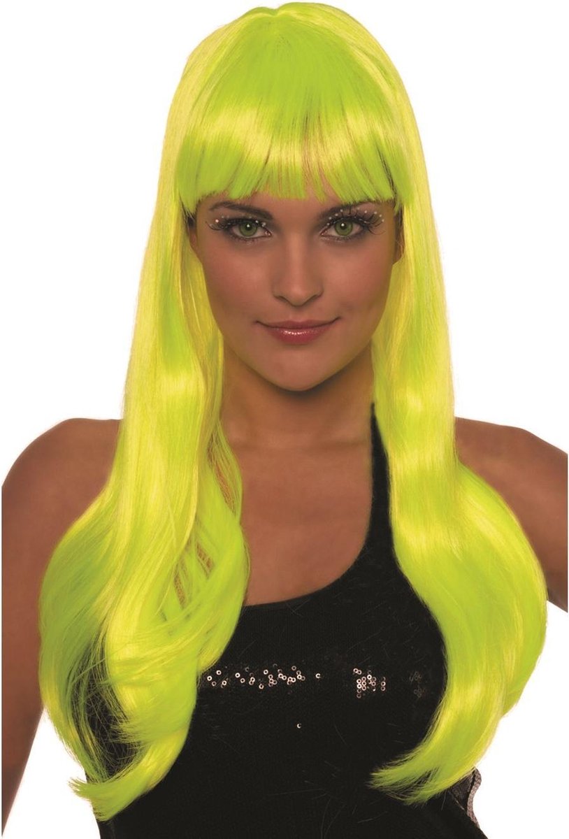 Bobine de luxe lang neon geel