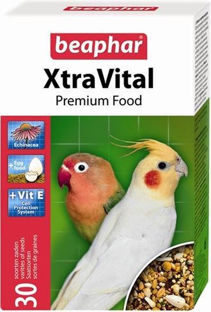 Xtravital grote parkiet - 500 gr - 1 stuks