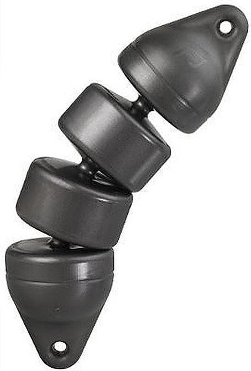 Plastimo - Flexibele stootwil - Ø12 x 48 cm - zwart