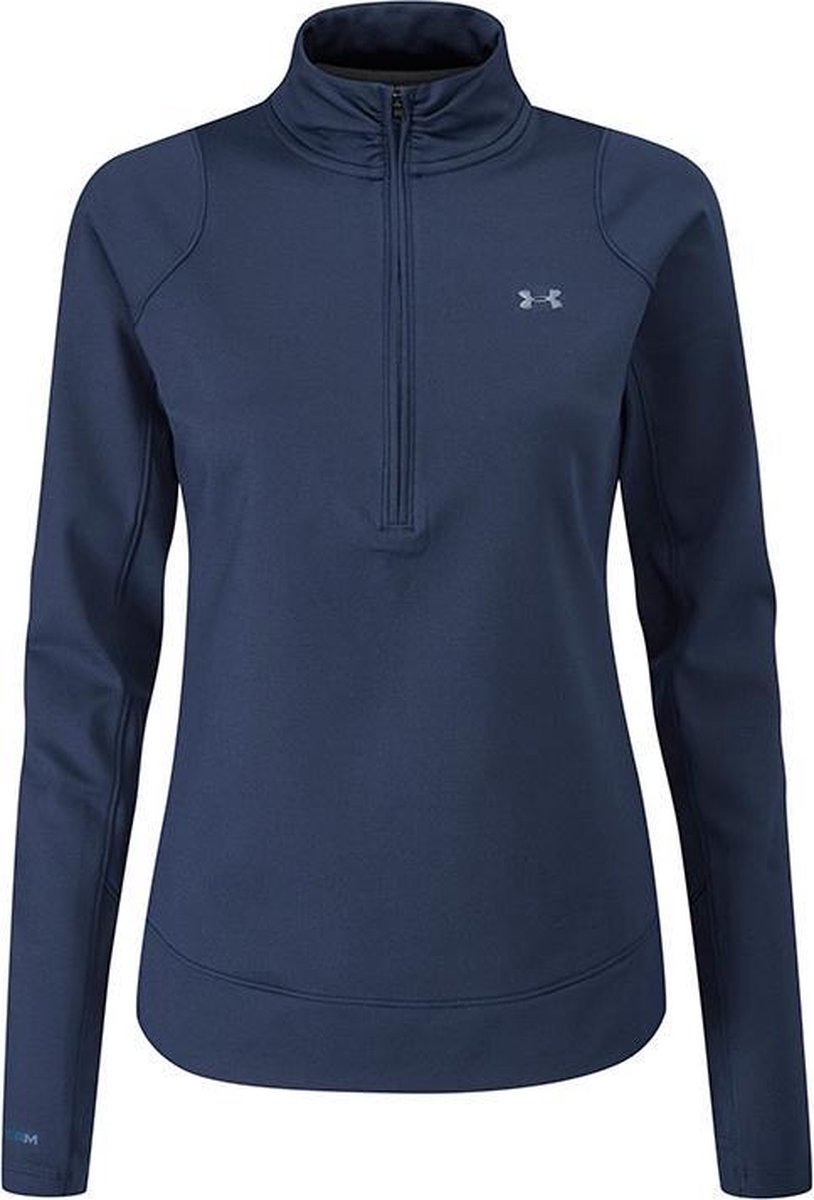 Midlayer met 1/2 rits W Academy blauw - dames maat: XL    dames > golf kleding > tops > lange mouwen