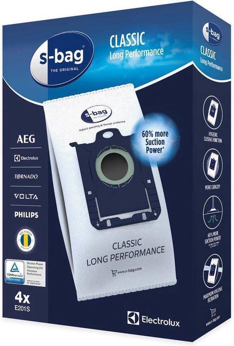 Philips S-bag FC8021/03 - Stofzuigerzakken - 8 stuks
