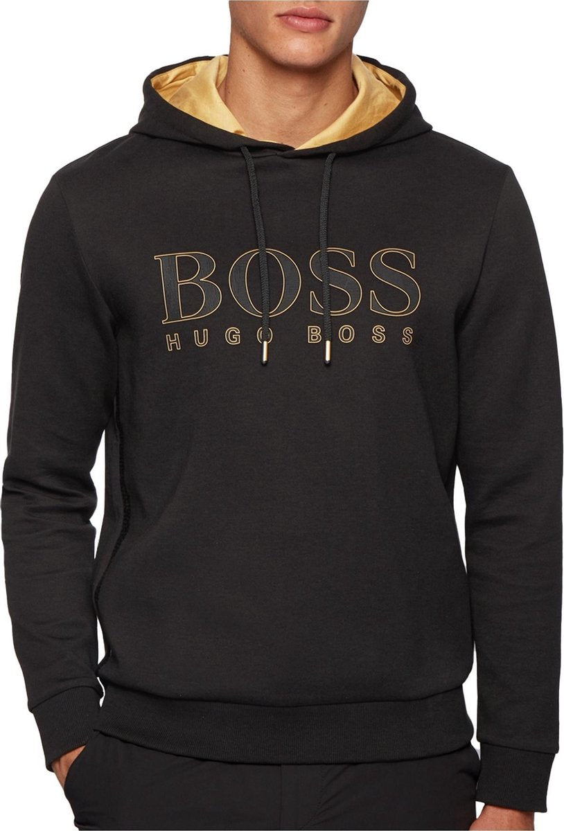 Hugo Boss Trui - Mannen - zwart/goud
