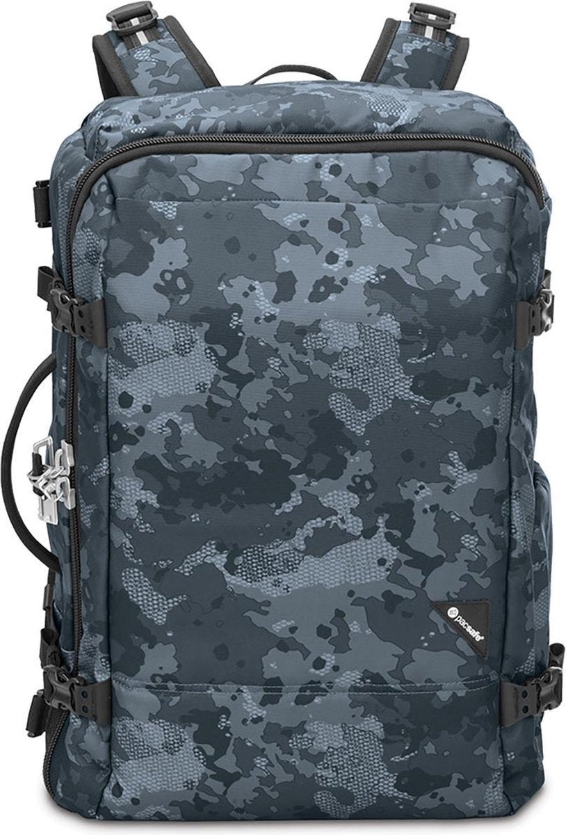 Pacsafe Vibe 40 - Anti diefstal Backpack - 40 L - Grijs / Camouflage (Grey / Camo)