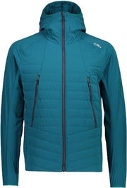 Cmp Outdoorjas Softshell Heren Nylon/elastaan Turquoise Maat L