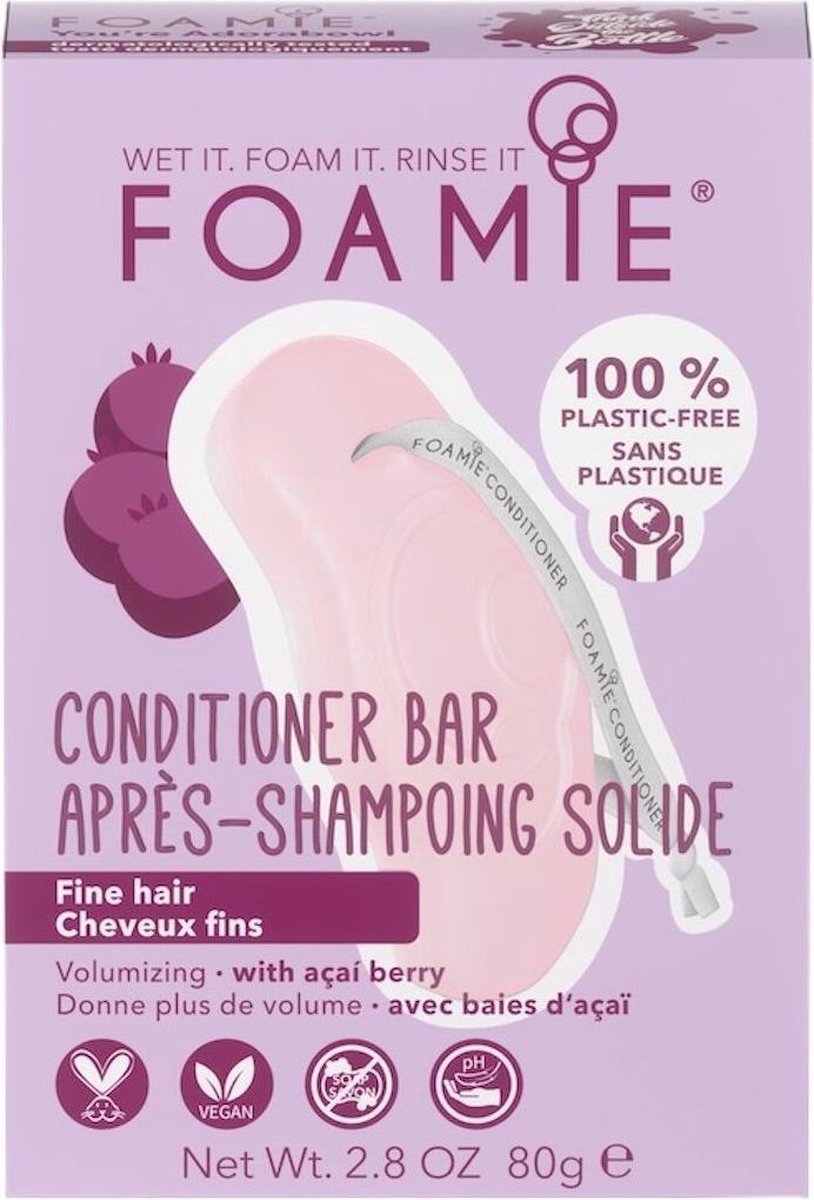 Foamie - You ́Re Adorabowl Conditioner Bar ( For Fine Hair Volume )
