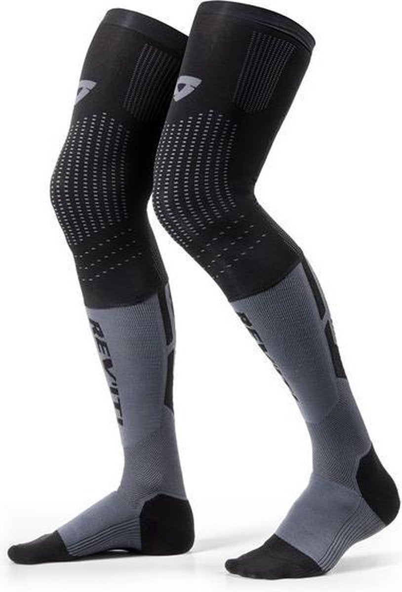 REV'IT! Rift Black Grey Motorcycle Socks 45-47